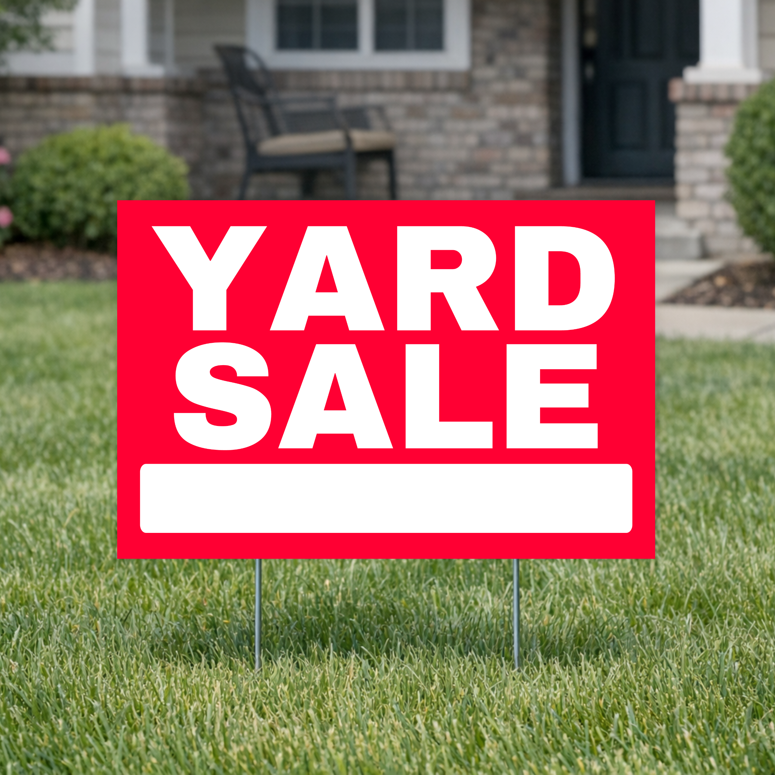 Yard Sale Sign - Corrugated Plastic