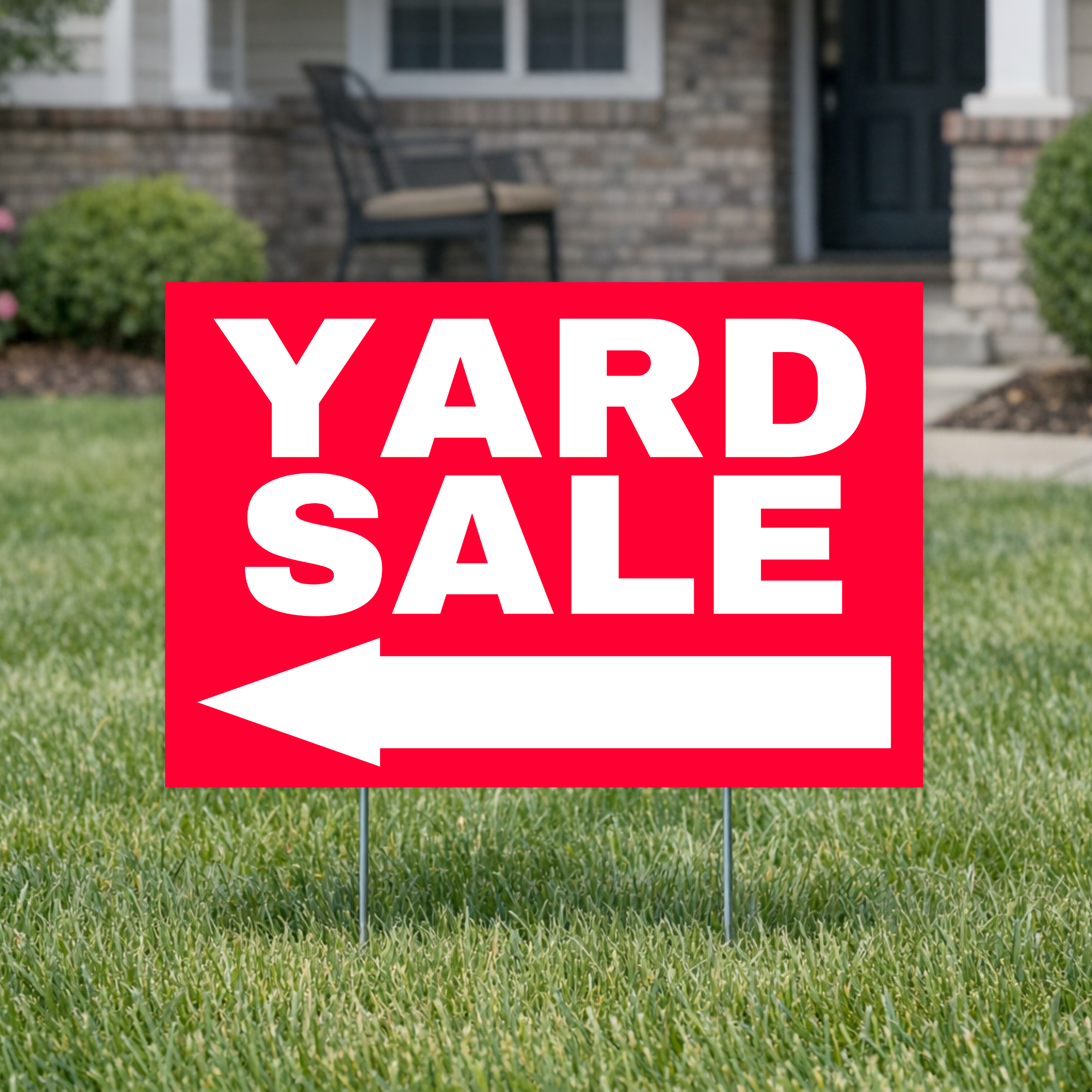 Yard Sale Sign - Corrugated Plastic