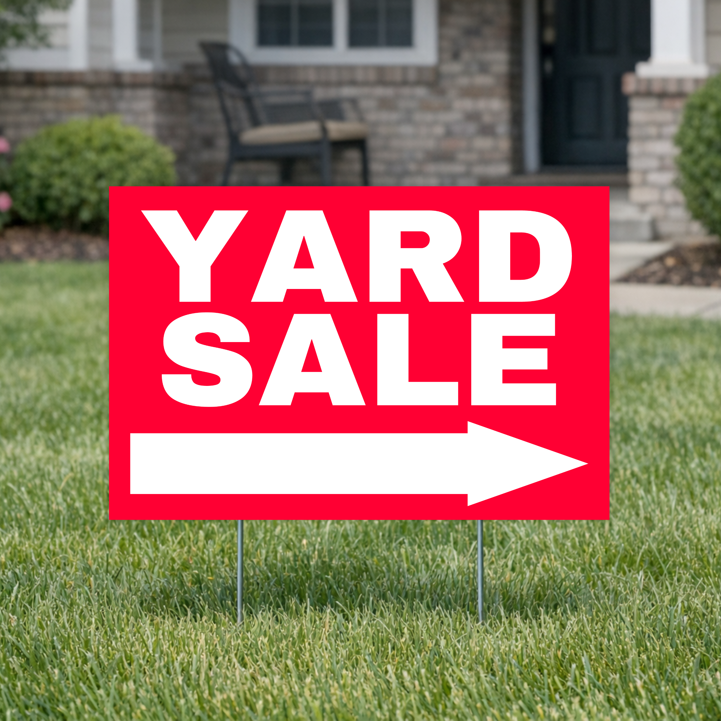 Yard Sale Sign - Corrugated Plastic